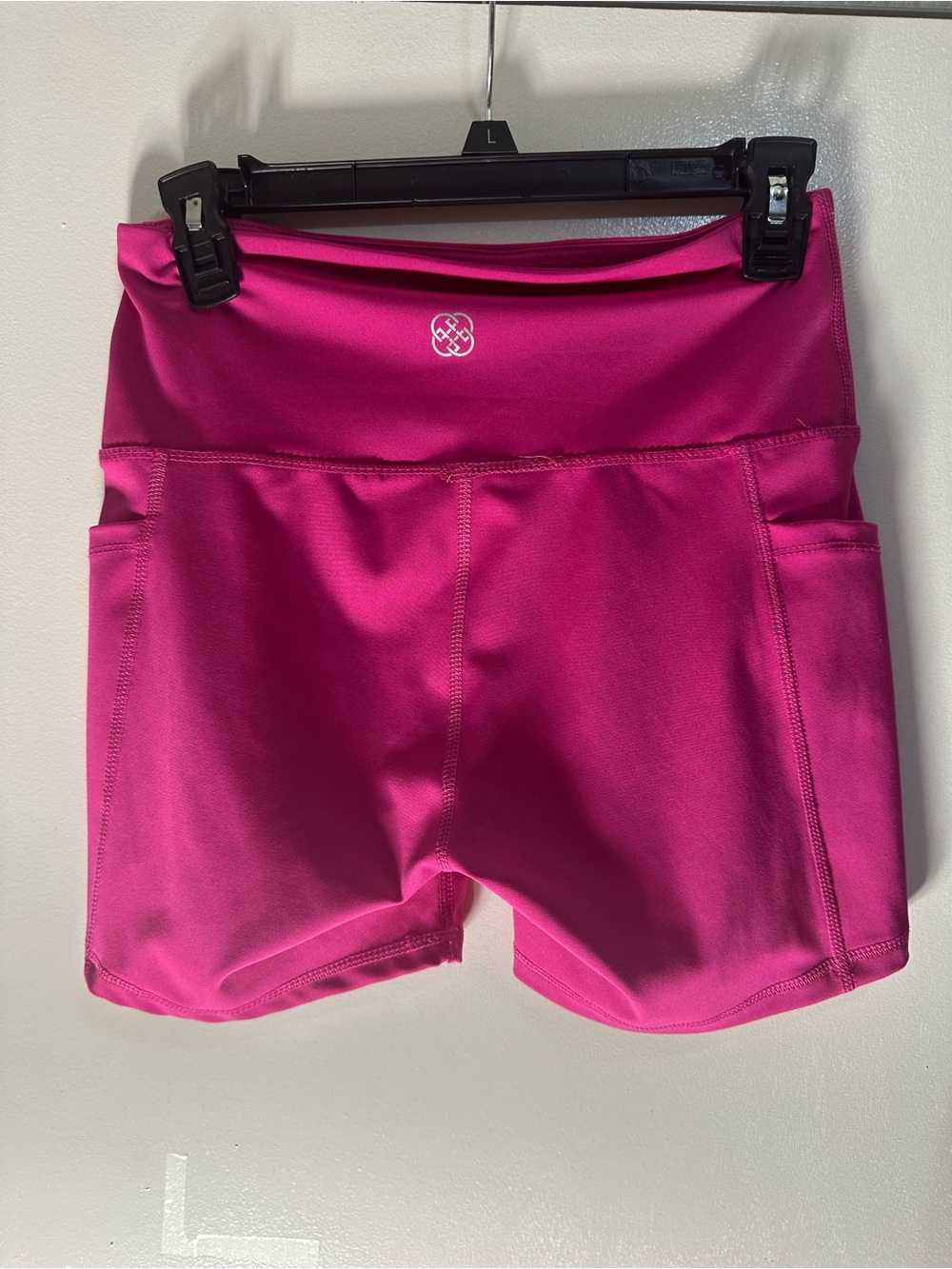 Daisy Fuentes, pink shorts